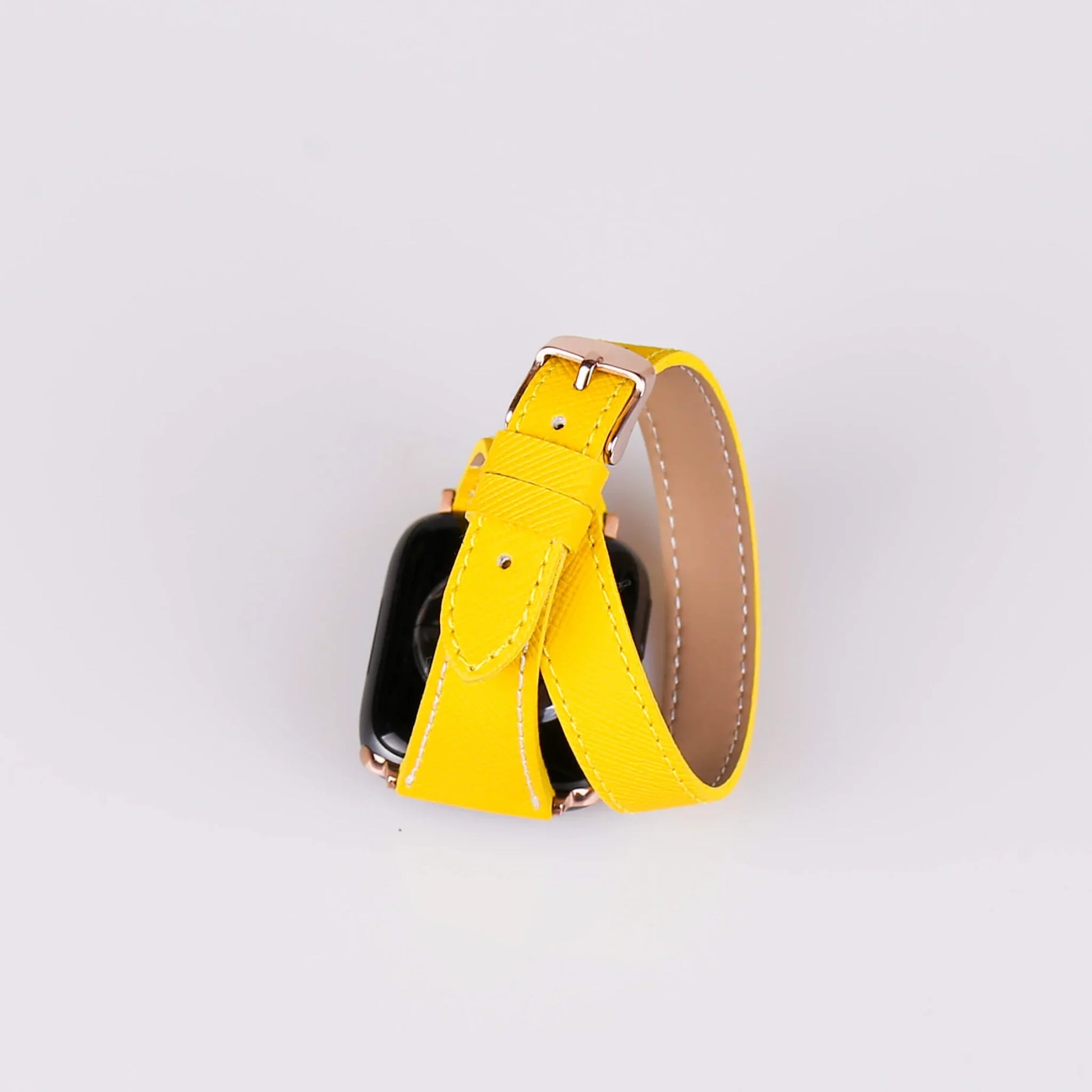  Bileklik Saat Kayışı - Vegan Leather Uzun Apple Watch Band