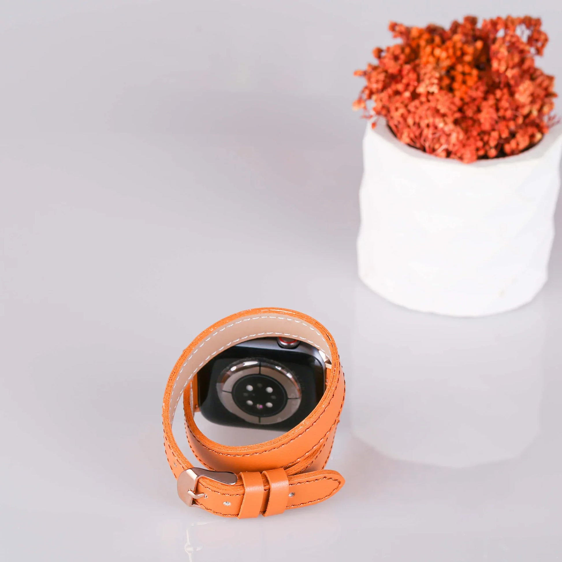  Bileklik Saat Kayışı Uzun Tasarım - Lufyen Apple Watch Koleksiyonu