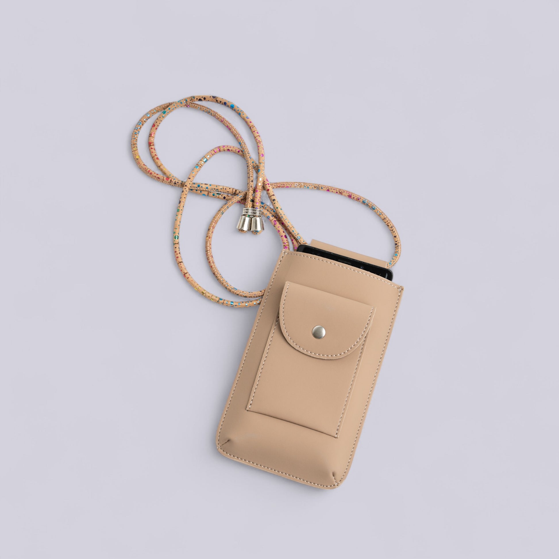 Vegan Elma Derisi Telefon Çantası - Lufyen Apple Leather Koleksiyonu