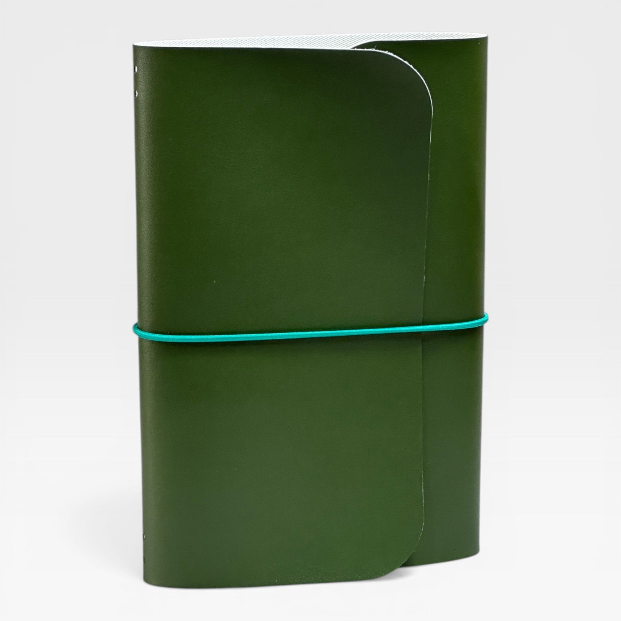 Terra A5 Trifold Defter Kılıfı - Bordo (Zeytin Derisi)
