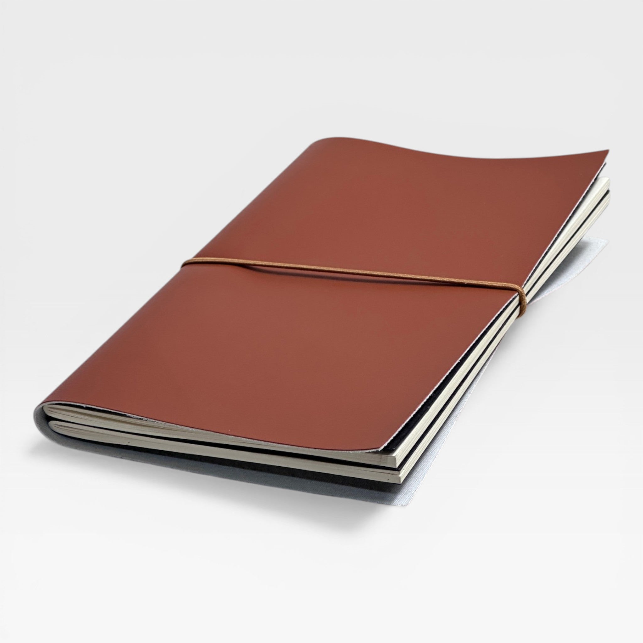 Nomad A5 Traveler's Defter Kılıfı - (Çay Derisi)