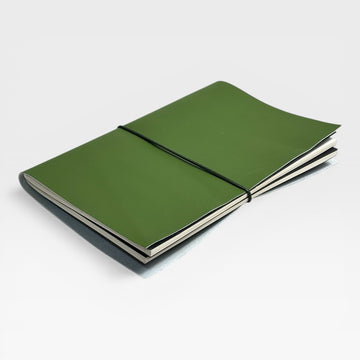 Nomad A5 Traveler's Defter Kılıfı - (Zeytin Derisi)