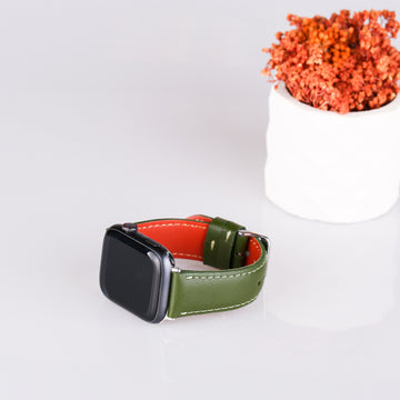 Kaktüs Derisi Vegan Saat Kayışı - Lufyen Apple Watch Uyumlu