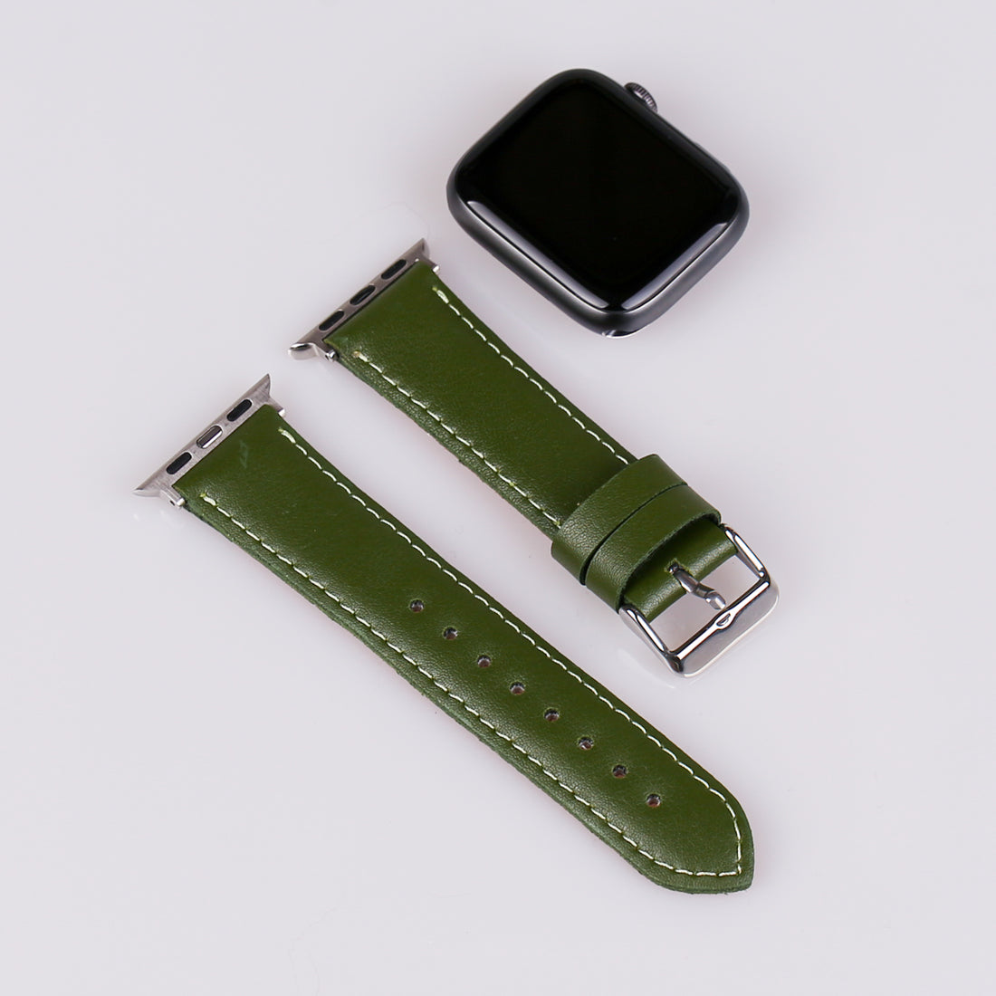 Kaktus derisi vegan saat kayışı apple watch